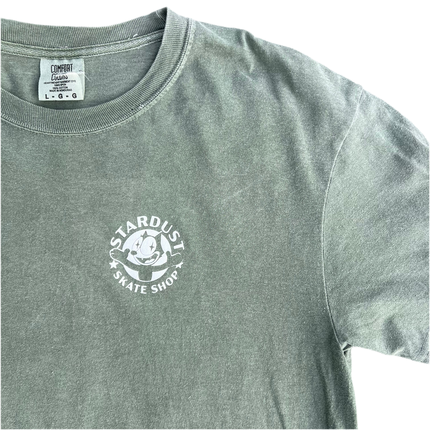 Stardust Skate Shop Felix Tee 012 Hemp / White