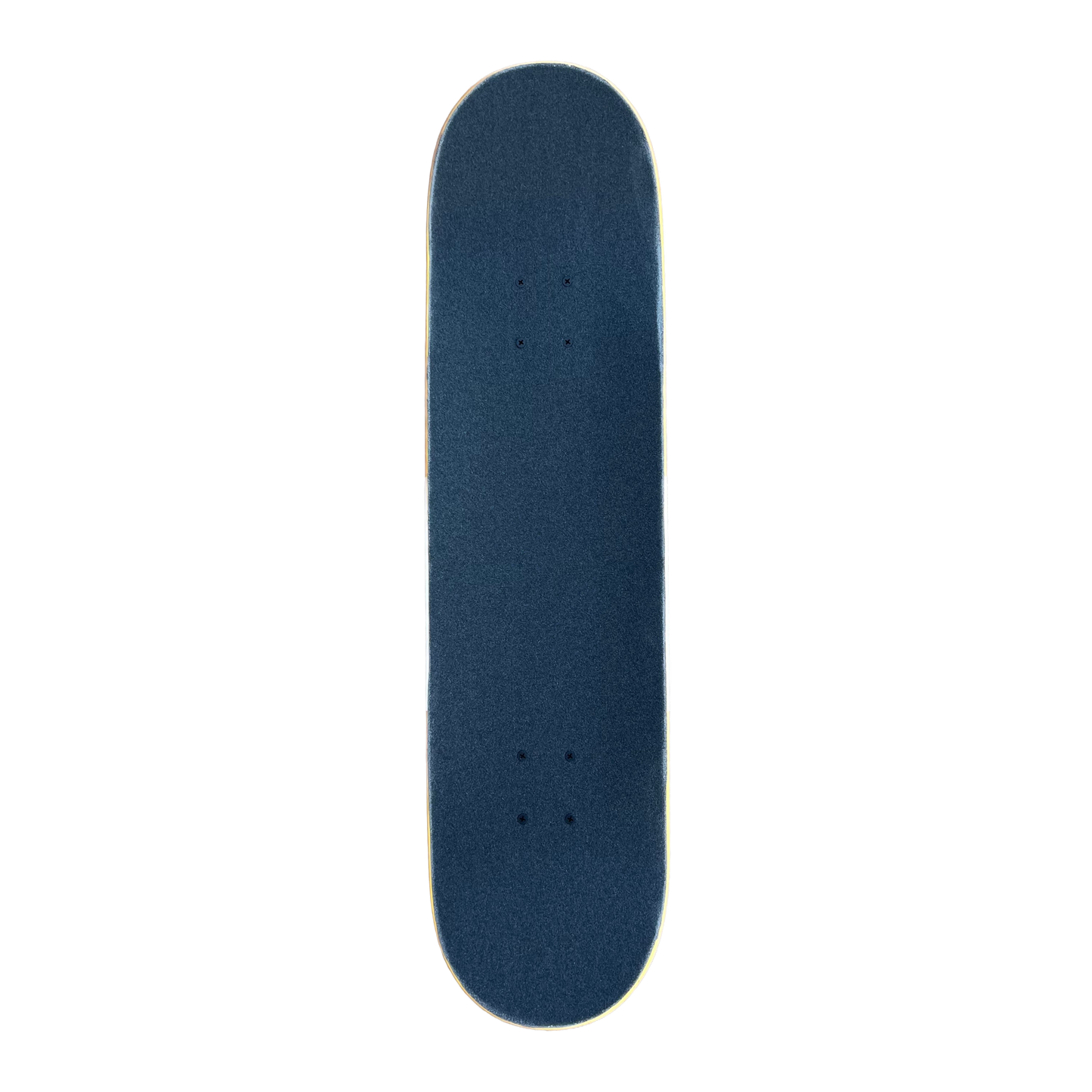 Stardust Skate Shop Dalinean Horse 013 Pre-Built Complete Entry Level Skateboard 8.375" x 32.25" Yellow Veneer / White / Matte Black (Standard Cut)
