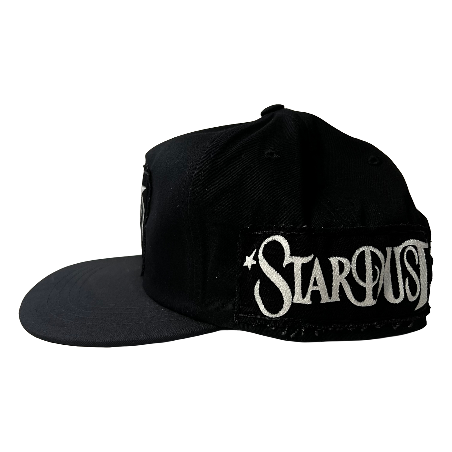 Stardust Patch Mash Ups Snapback Hat Wanderlust Lettermark 022.2 & Wanderlust II 022 Black / White