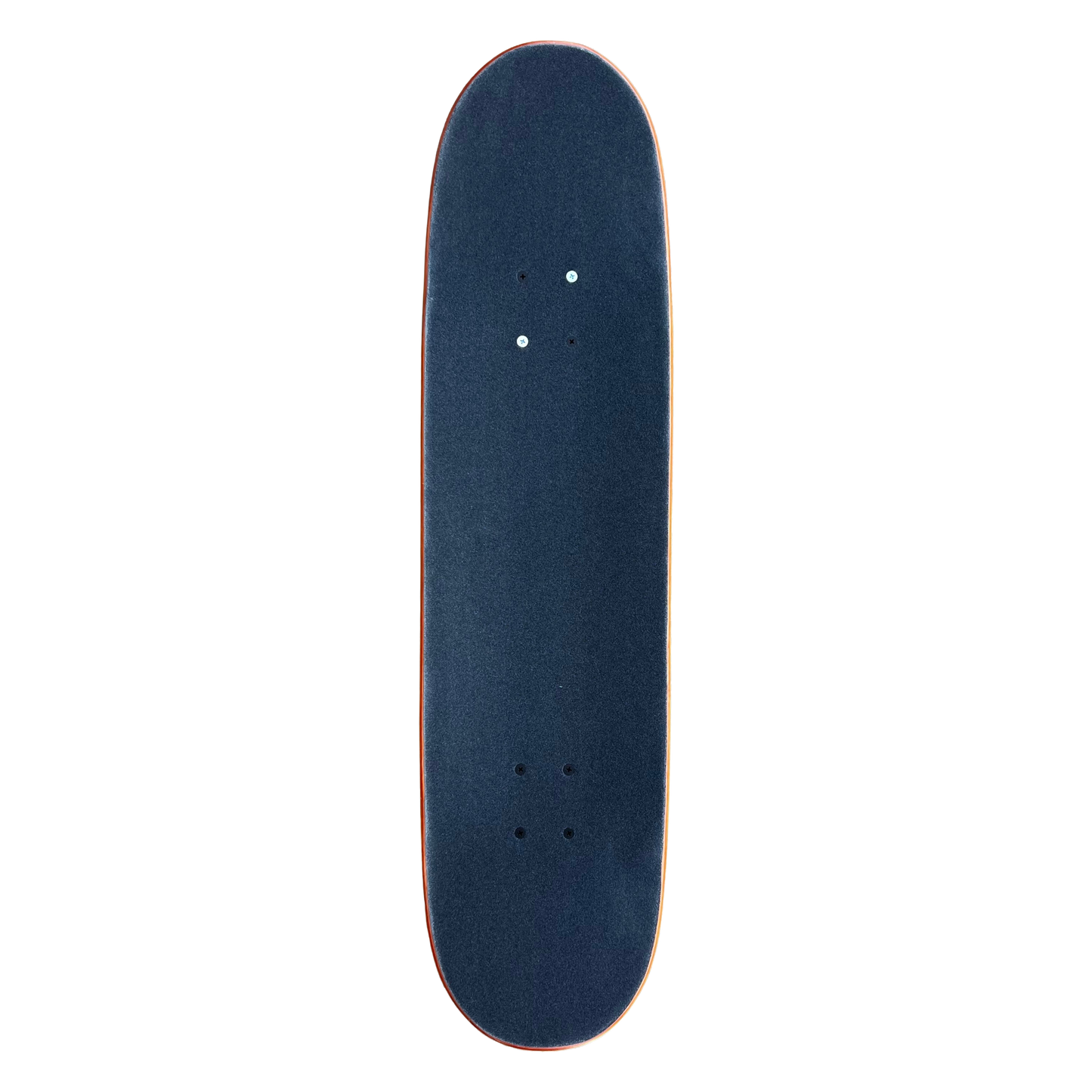 Stardust Skate Shop Tri-Bat Wanderlust Full Size Pre-Built Complete Entry Level Skateboard 8.38" x 31.8" Brown Veneer / Satin Black / Bright Red