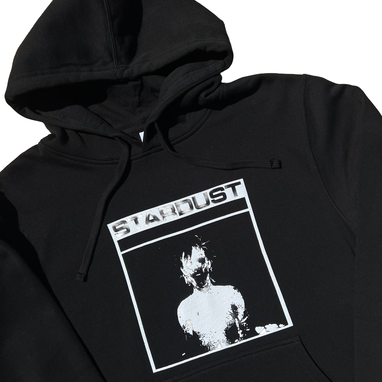 Stardust Skate Shop Mask Hoody 023 Black / White