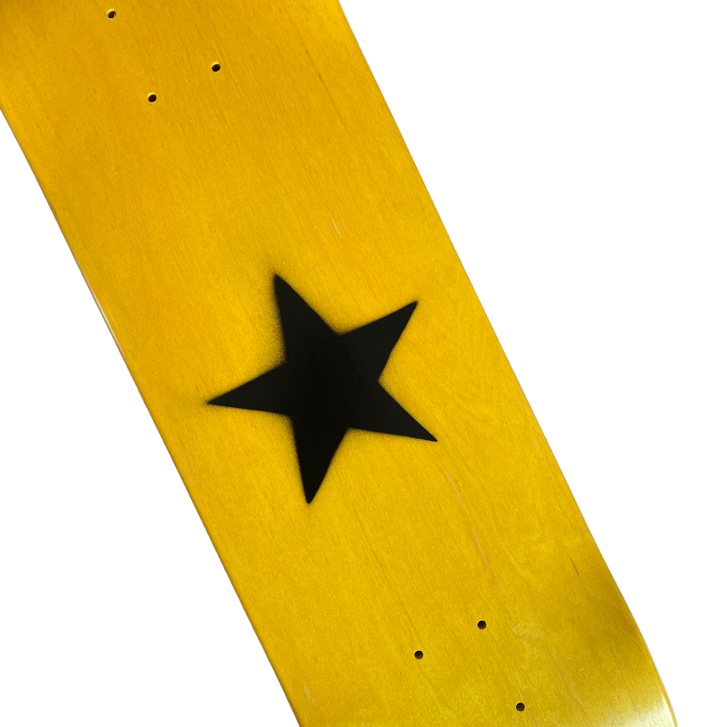 Stardust Matte Black Star Deck 8.25" Yellow Veneer