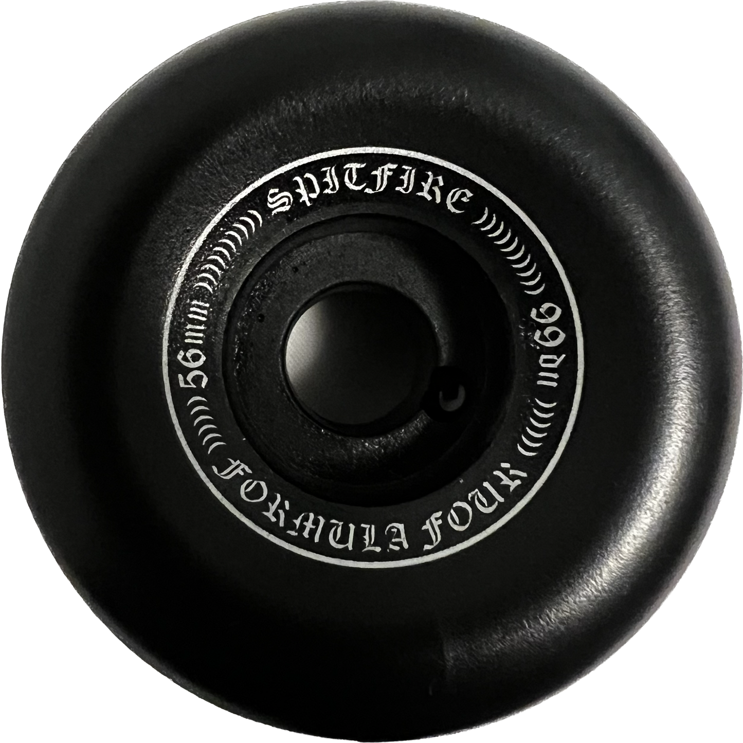 Spitfire Formula Four OG Classic 56mm 99d Set Of 4 Skateboard Wheels Black