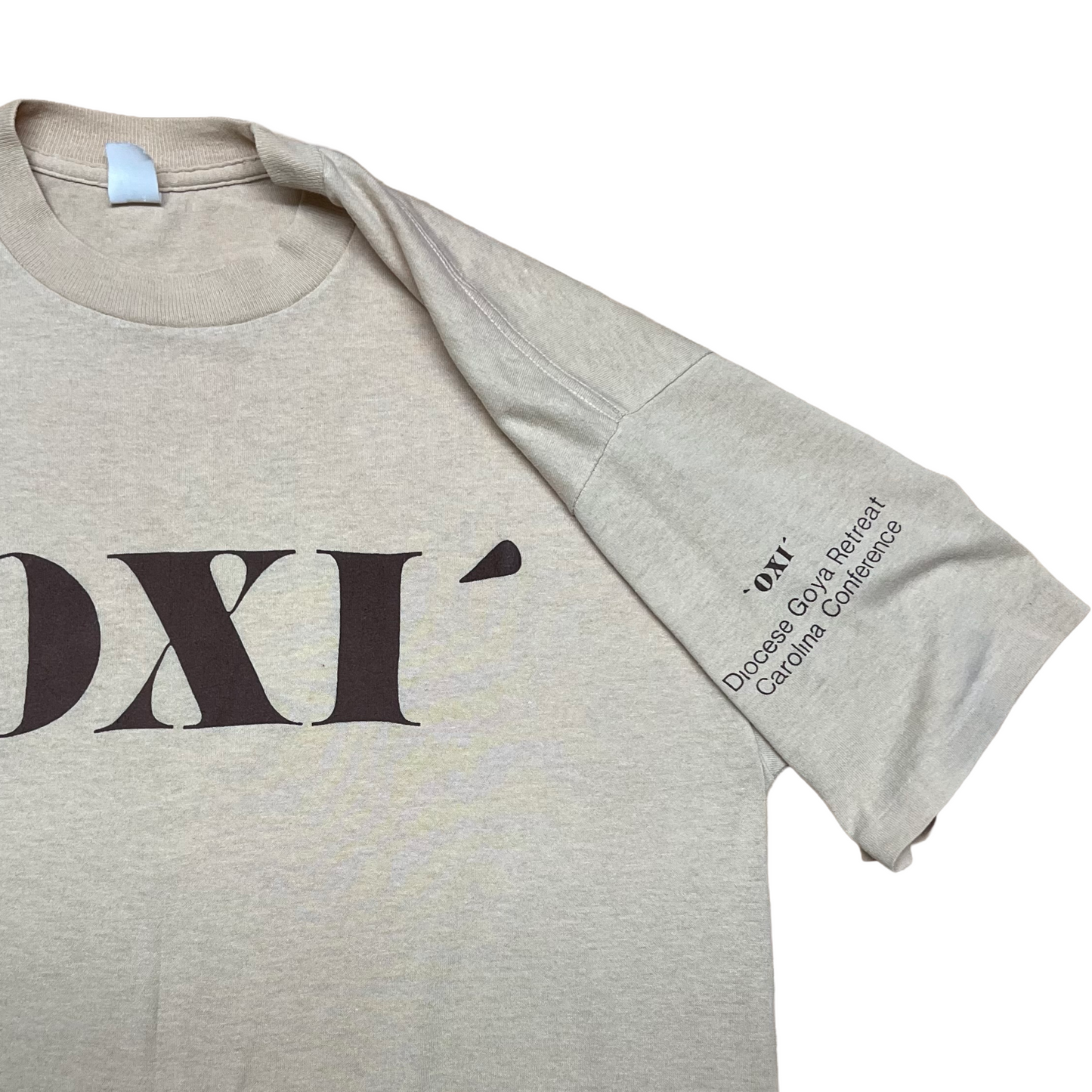 Vintage 1990s Oxi Tee - Medium - Tan