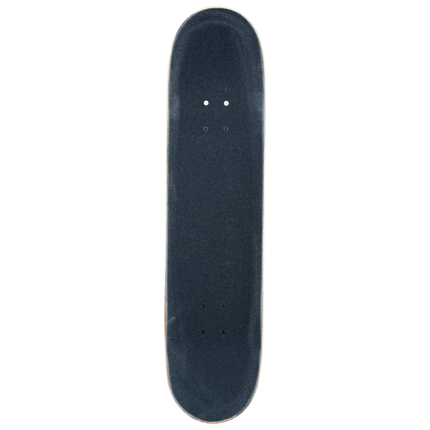 Stardust Skate Shop Tri-Bat Blackletter Full Size Pre-Built Complete Entry Level Skateboard 8.0" x 31.75" Bright Red Patina / Flat Black / Bright Red