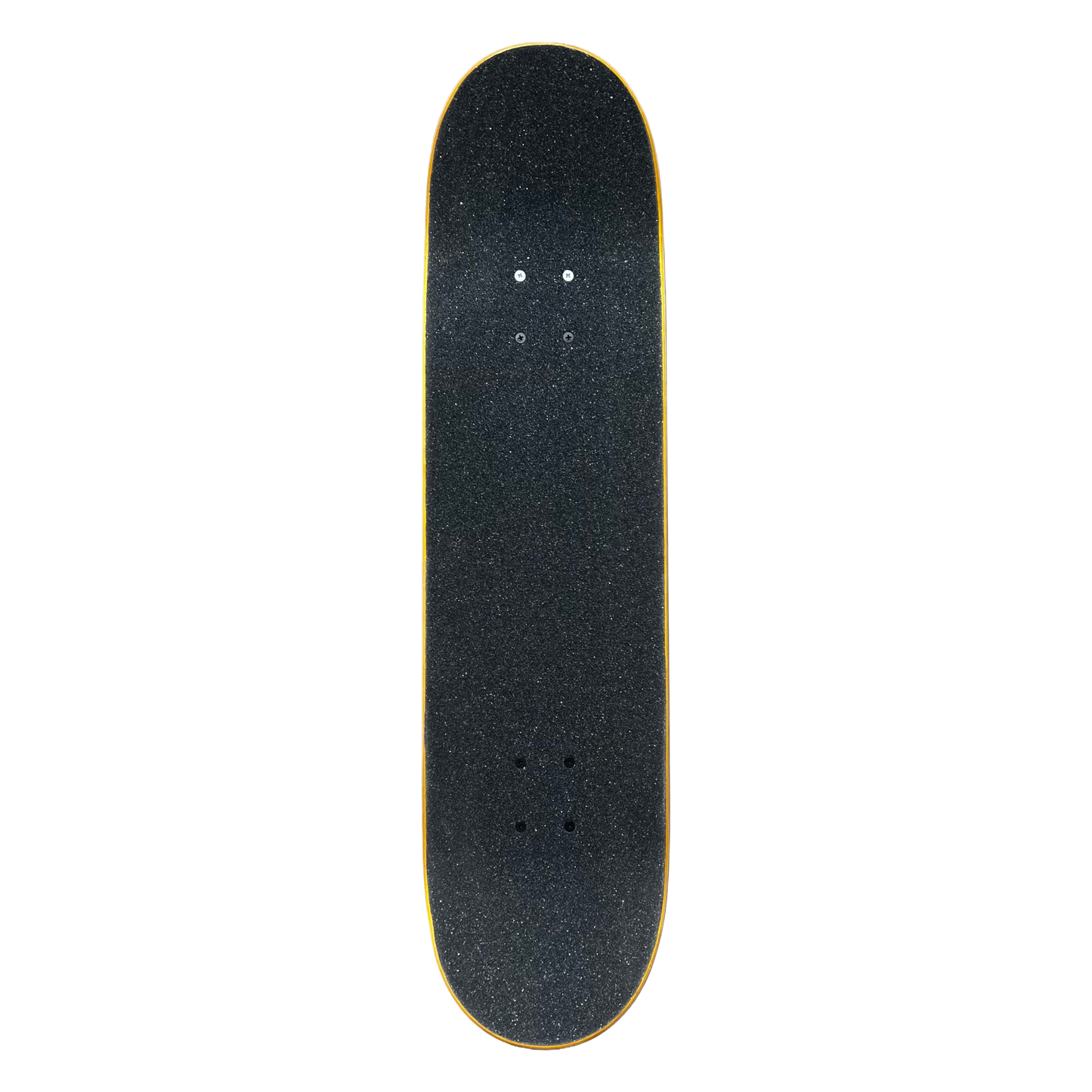 Stardust Skate Shop Tri-Bat Wanderlust Full Size Pre-Built Complete Entry Level Skateboard 8.25" x 32.0" Orange Veneer / Flat Black / Bright Red