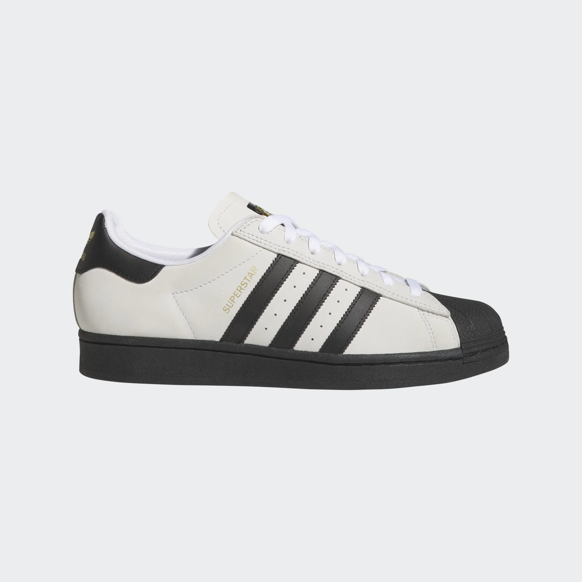 Adidas Superstar ADV Skate Shoes Cloud White / Core Black Stardust Skate Shop Adidas Superstar ADV Skate Shoes Cloud White / Core Black Stardust Skate Shop