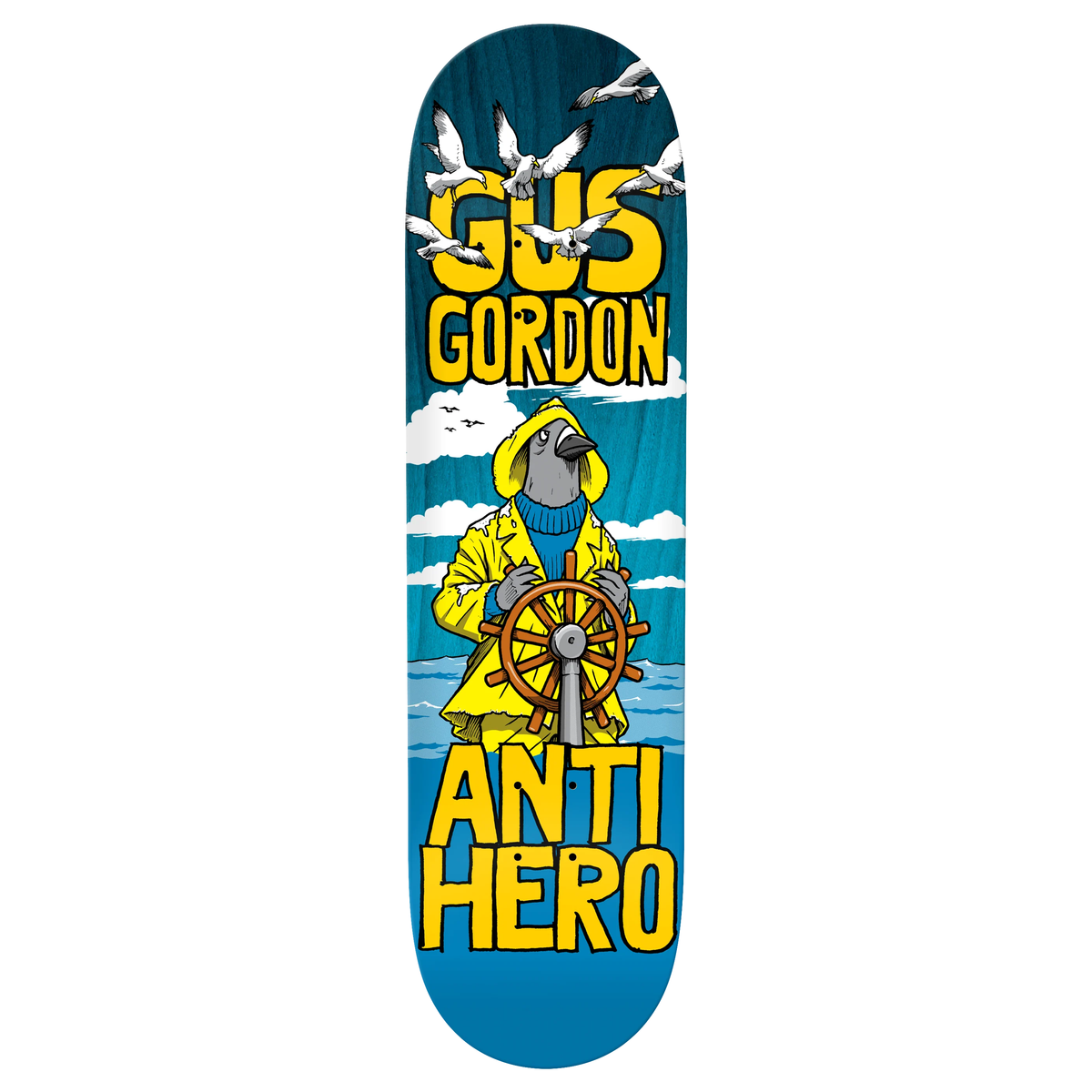 Anti Hero Gus Gordon Fishstick Full SE Deck 8.25" x 32.0"