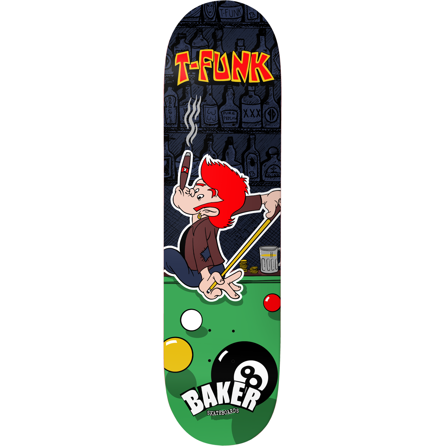 Baker Tristan "T - Funk" Funkhouser Pleasure Island Deck 8.5"