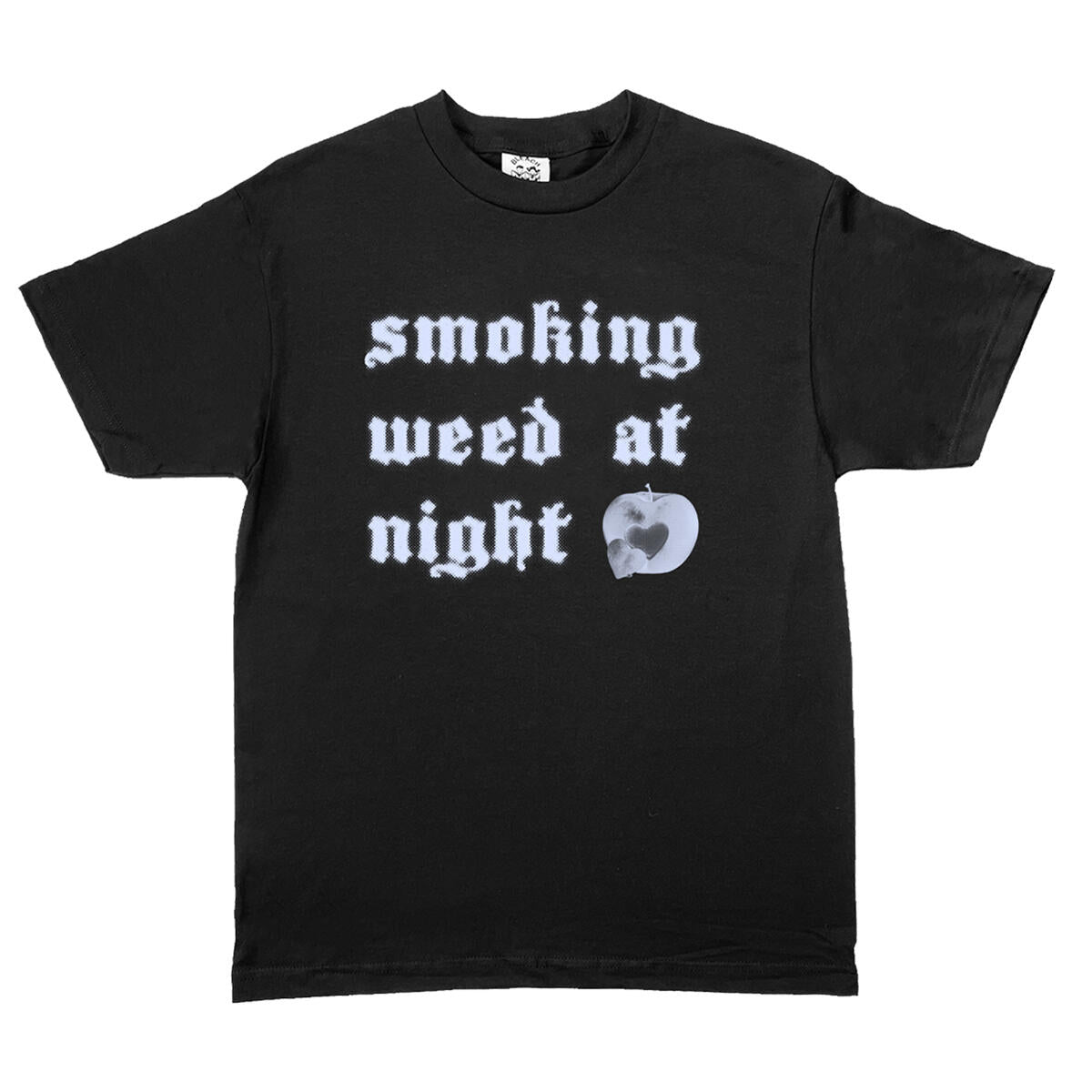 Bleach USA Apple Tee Black / Light Blue