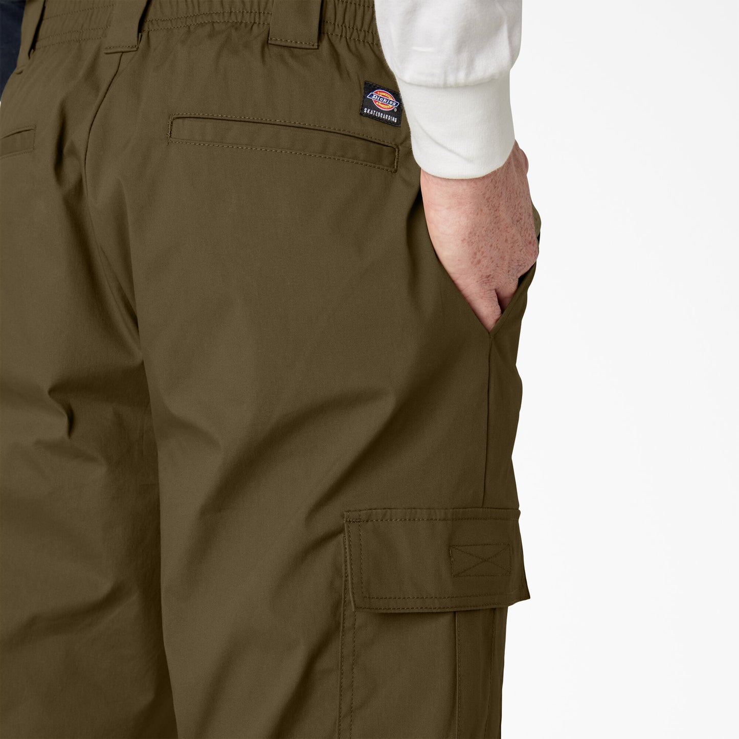 Dickies Skateboarding Loose Fit Cargo Pants Dark Olive