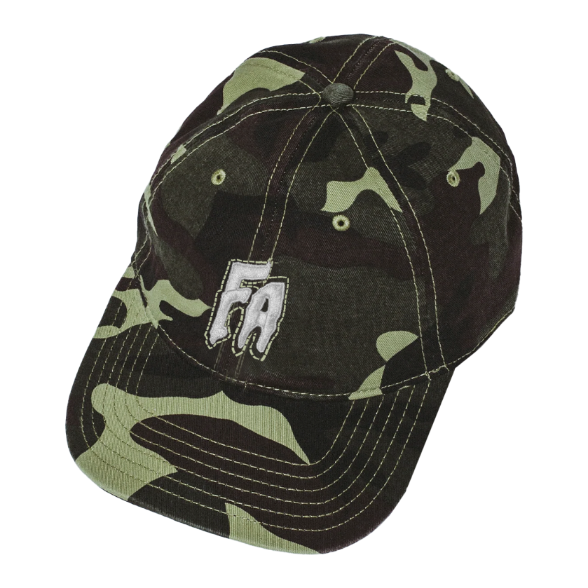 Fucking Awesome Seduction Contrast Stitch 6 - Panel Hat Washed Camo