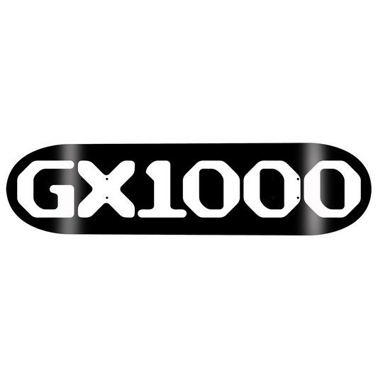 GX1000 OG Logo Deck 8.5" Black / White Font