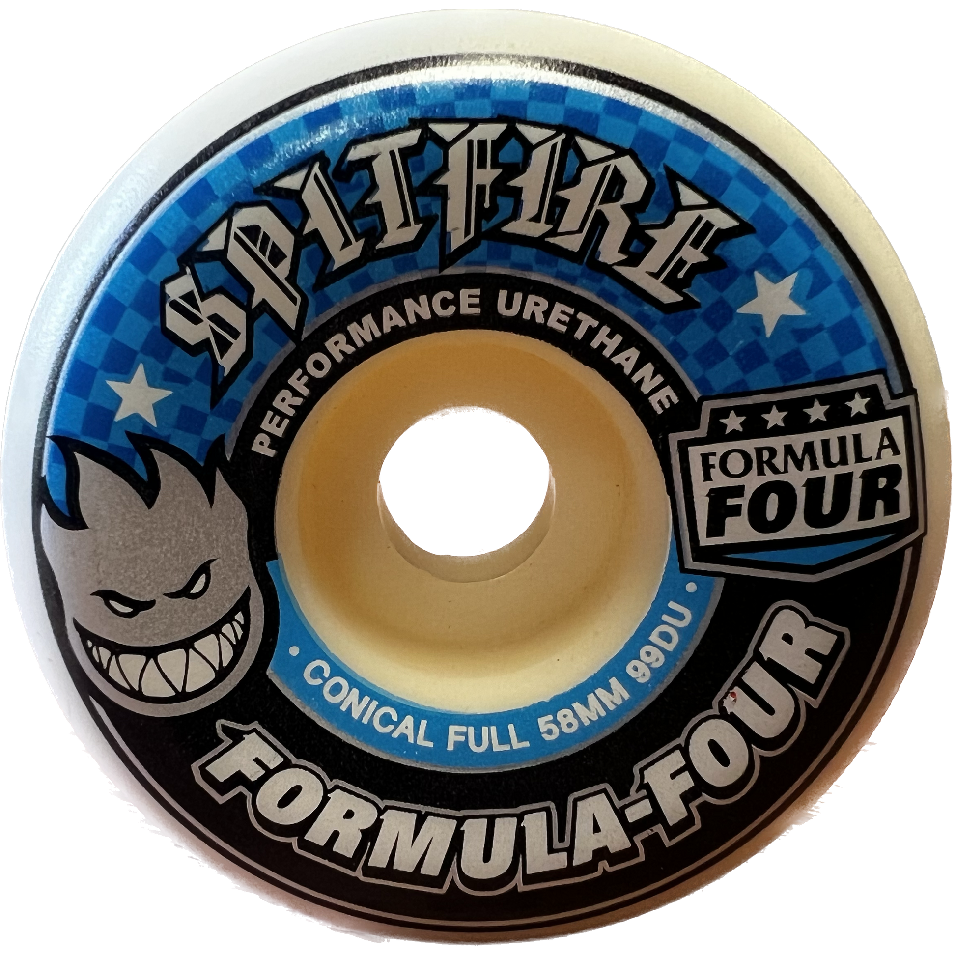 Spitfire Formula Four Conical Full 58mm 99d Set Of 4 Skateboard Wheels