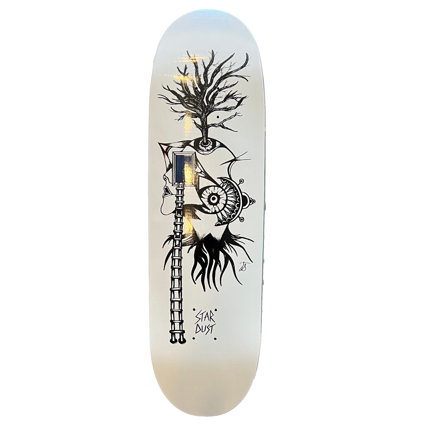 Stardust Skate Shop Deck 001 By Jackson Davis 9.0" Egg Shape