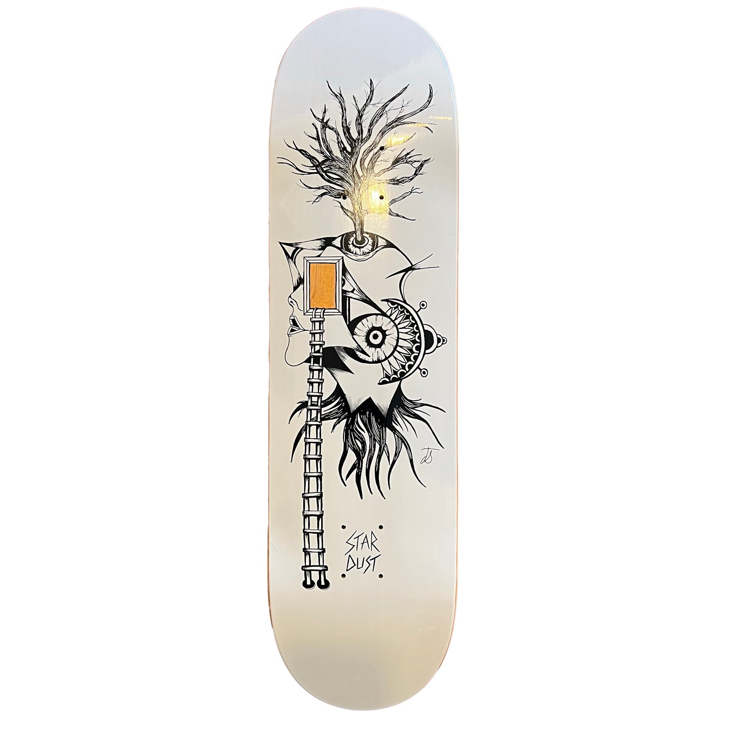 Stardust Skate Shop Deck 001 By Jackson Davis 8.5"