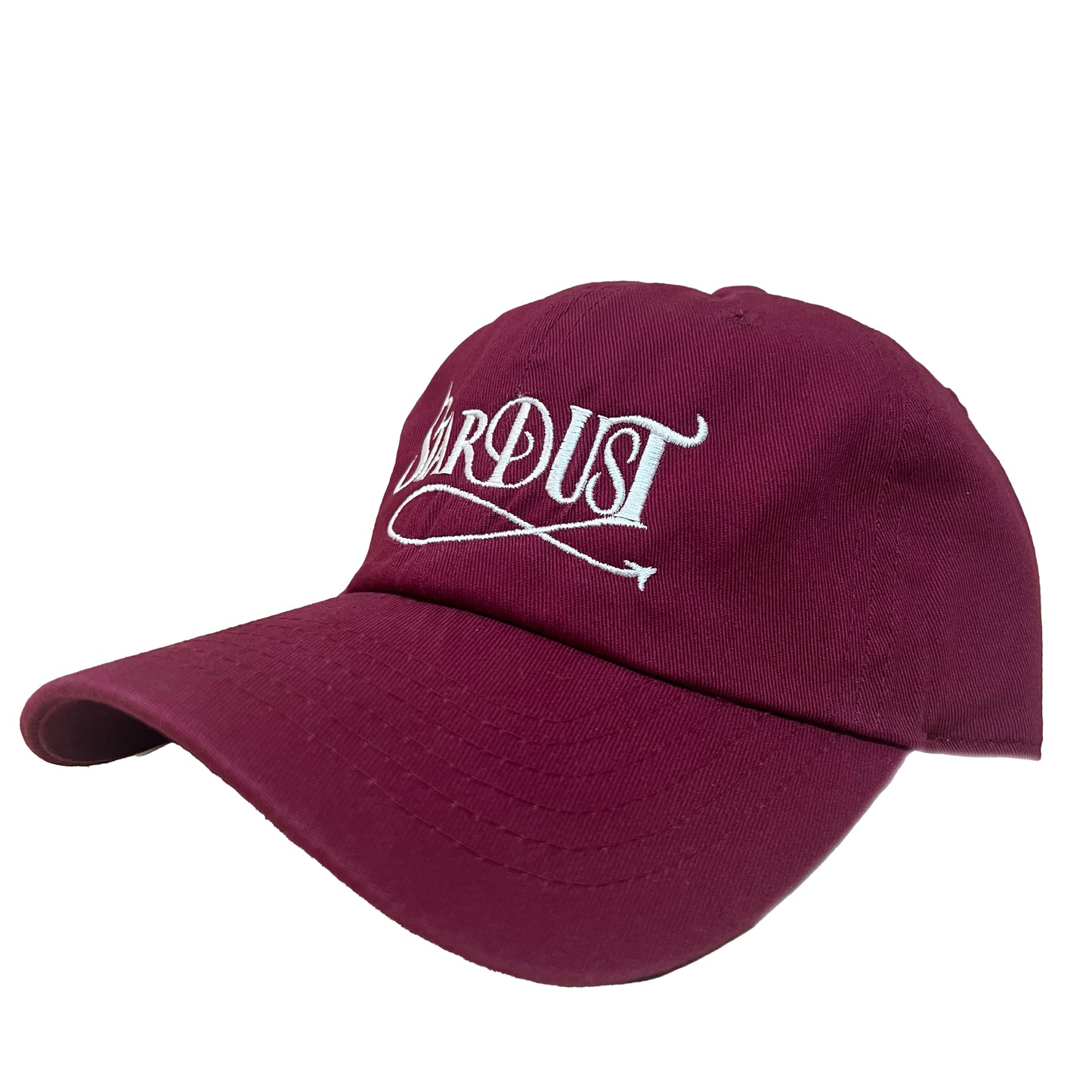 Stardust Devil's Wanderlust Dad Hat 001 Wine / Cream
