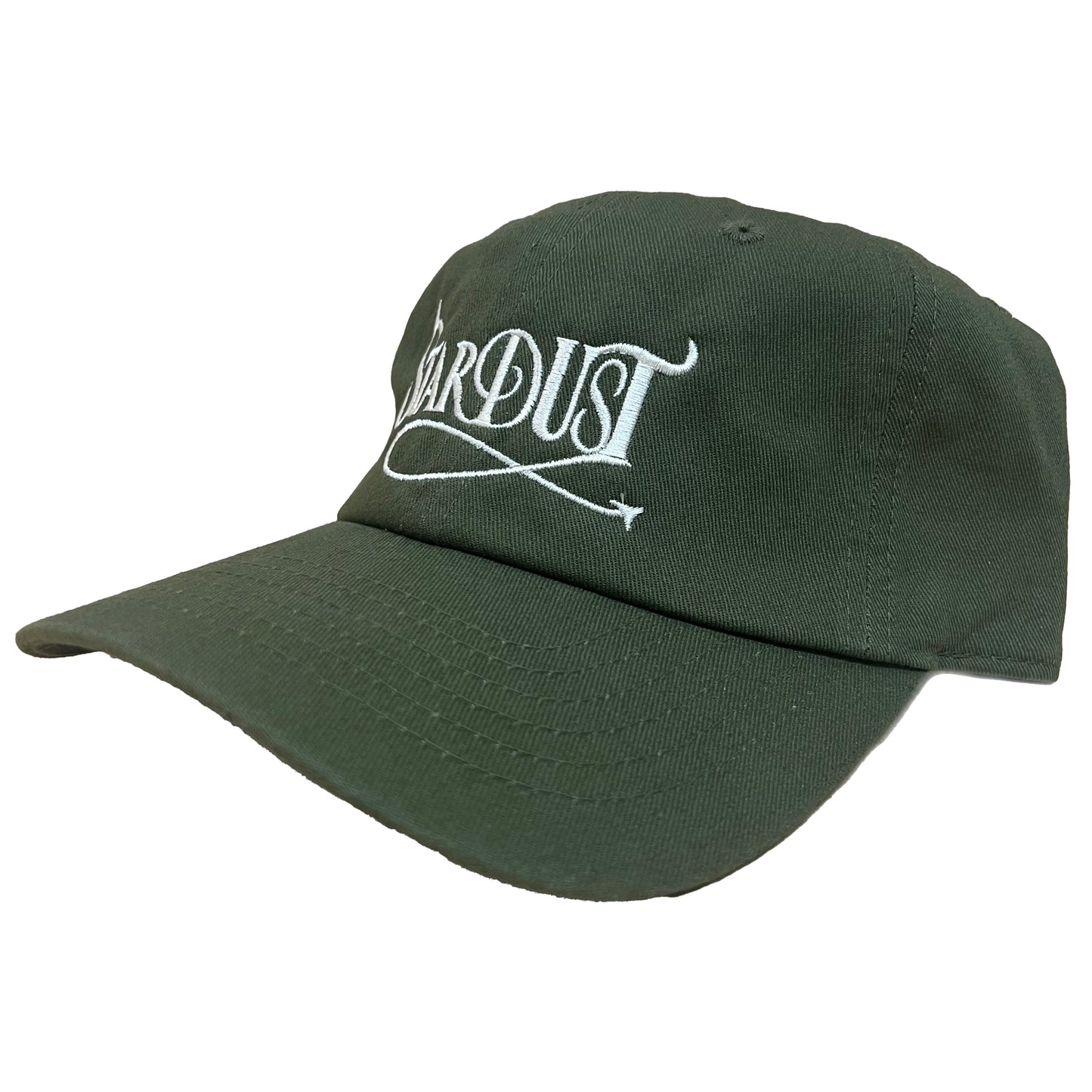 Stardust Devil's Wanderlust Dad Hat 001 Olive / Cream
