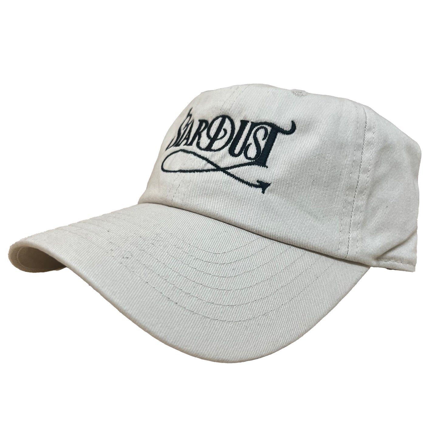 Stardust Devil's Wanderlust Dad Hat 001 Light Beige / Black