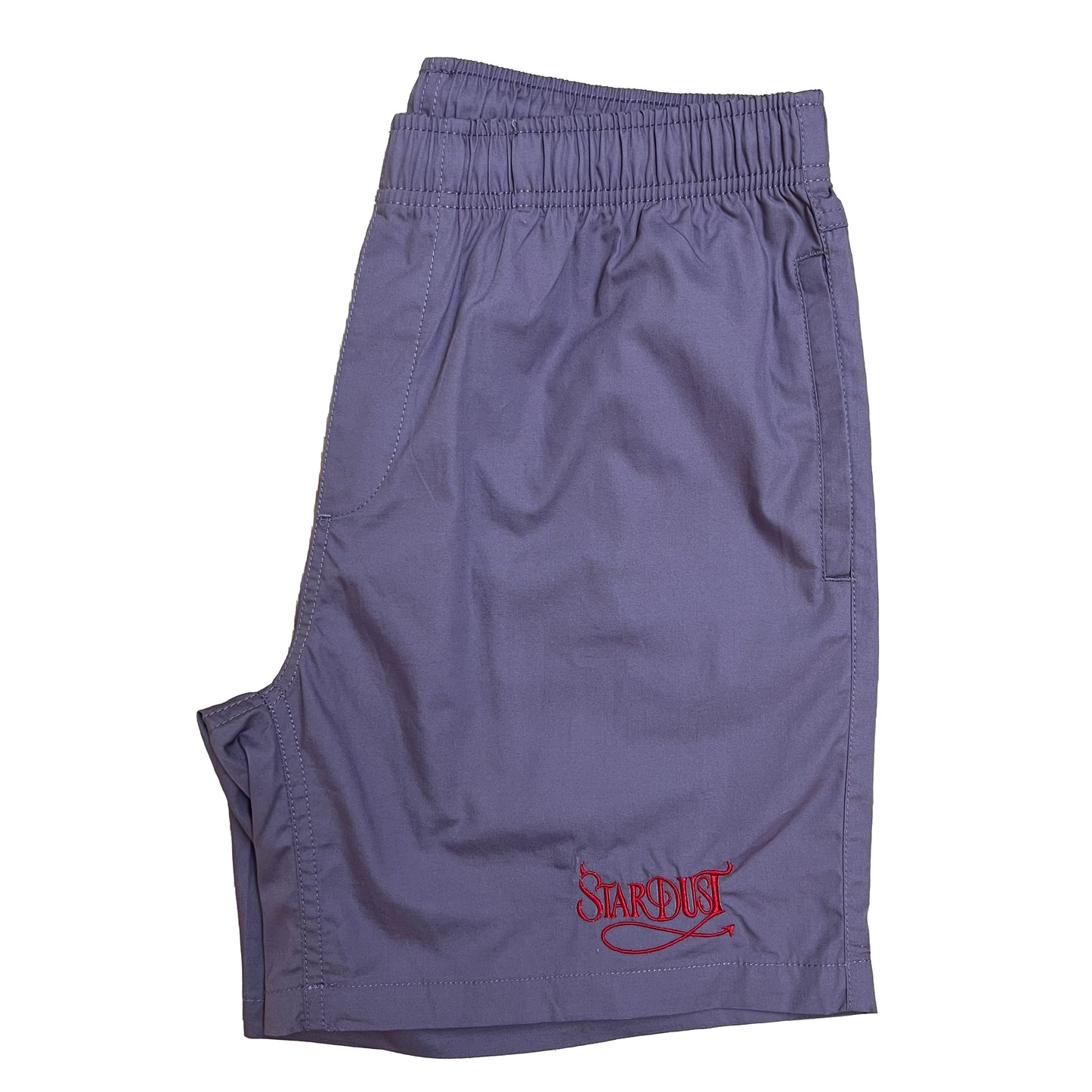 Stardust Devil's Wanderlust Lightweight Hybrid Shorts 001 Light Violet / Red