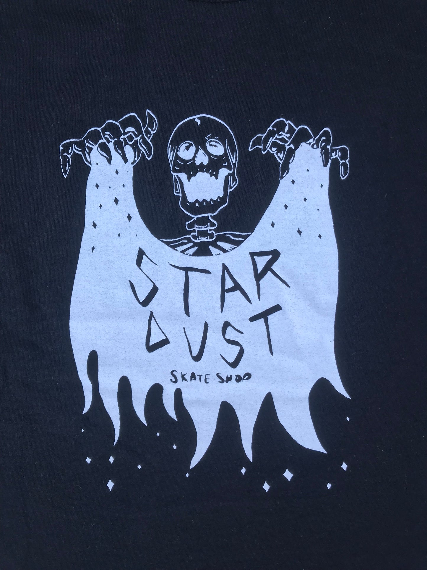 Stardust Skeleton Tee 008 By Fred Smith Black / White