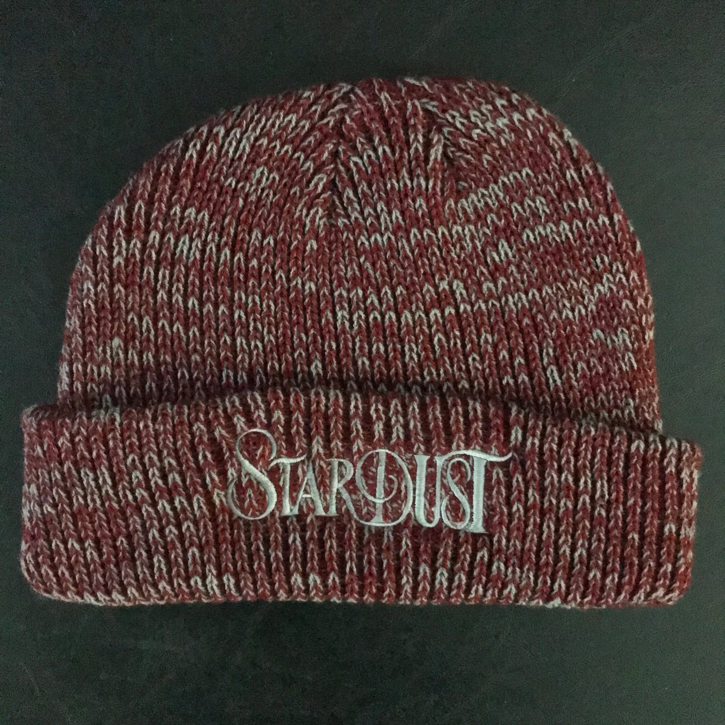 Stardust Skate Shop Wanderlust Marled Beanie 001 Red / Grey / Silver
