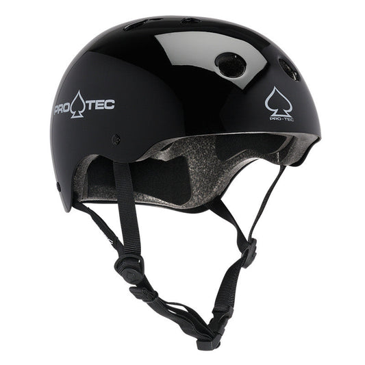 Protec Classic Certified Skate Helmet Gloss Black