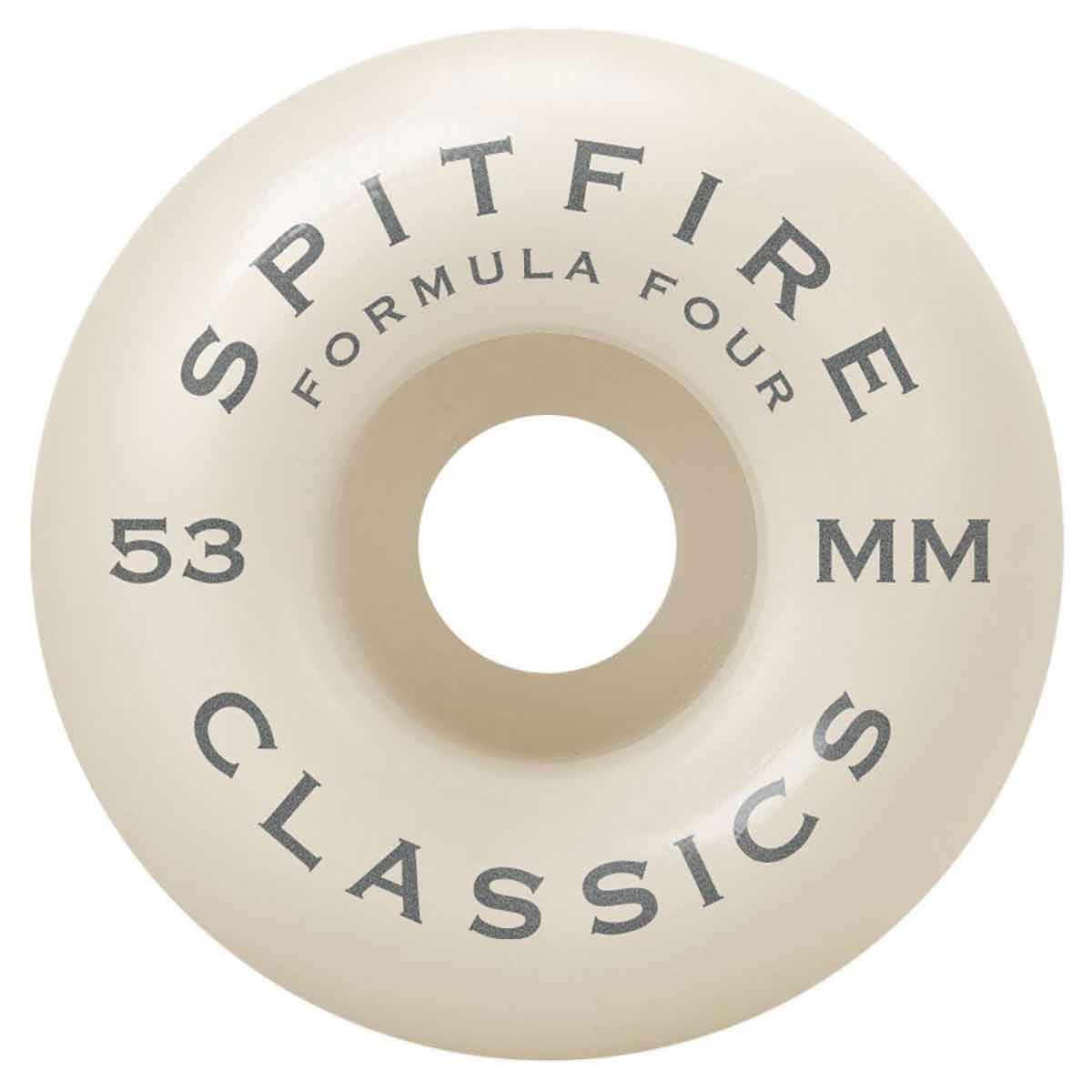 Spitfire Formula Four Classic 53MM 99D Set Of 4 Skateboard Wheels
