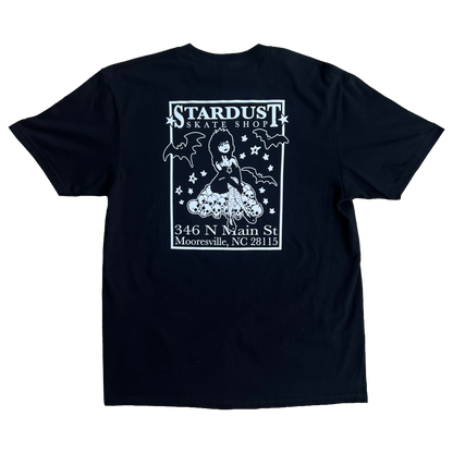 Stardust "Goth Girl" Hammer Tee 033.2 Black / White