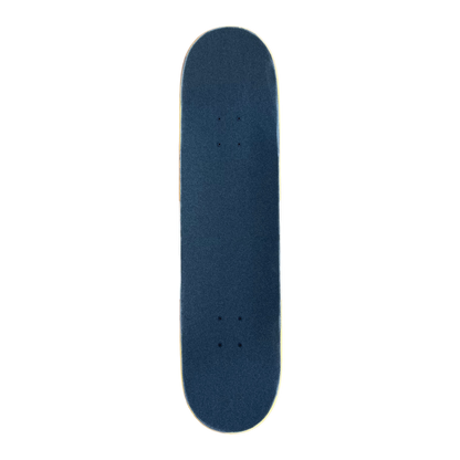 Stardust Skate Shop Dalinean Horse 013 Pre-Built Complete Entry Level Skateboard 8.375" x 32.25" Yellow Veneer / White / Matte Black (Standard Cut)
