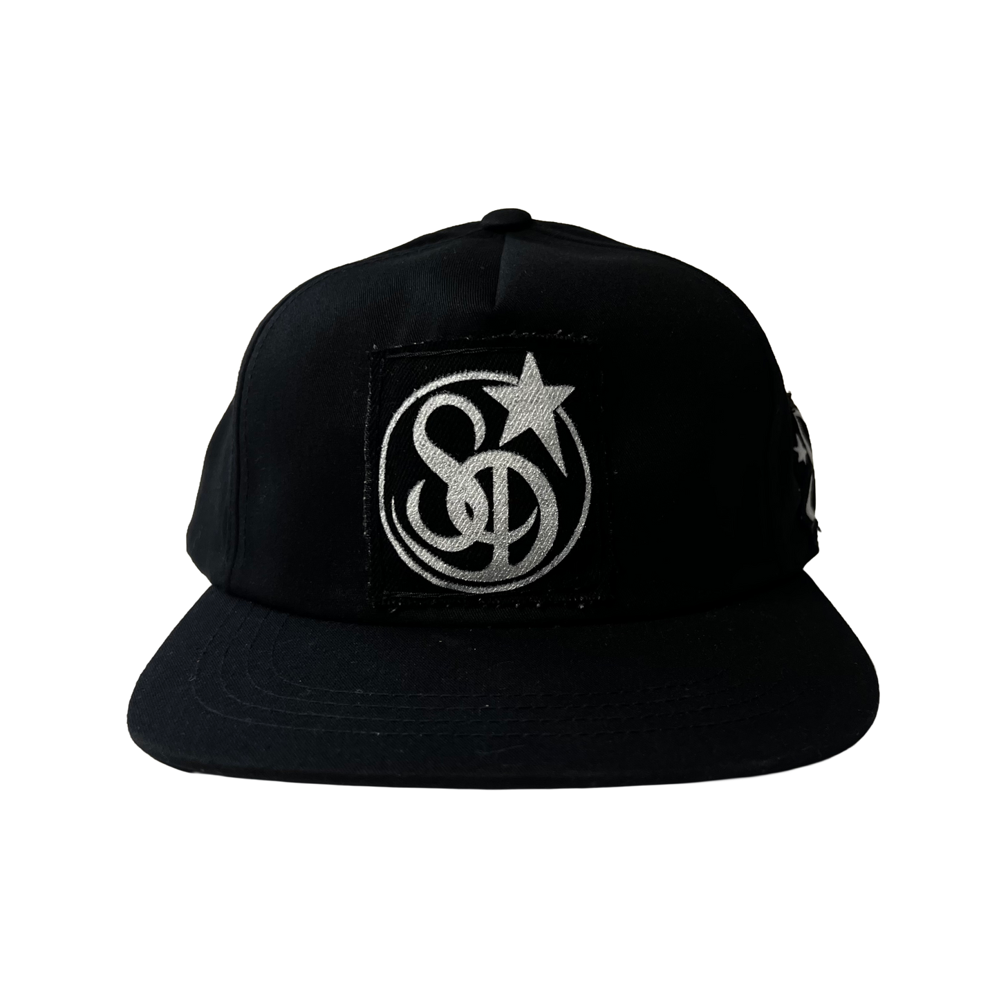 Stardust Patch Mash Ups Snapback Hat Wanderlust Lettermark 022.2 & Wanderlust II 022 Black / White