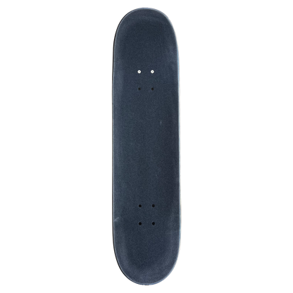 Stardust Skate Shop Tri-Bat Wanderlust Full Size Pre-Built Complete Entry Level Skateboard 8.0" x 31.75" Flat Black / Metallic Silver / Purple Shimmer