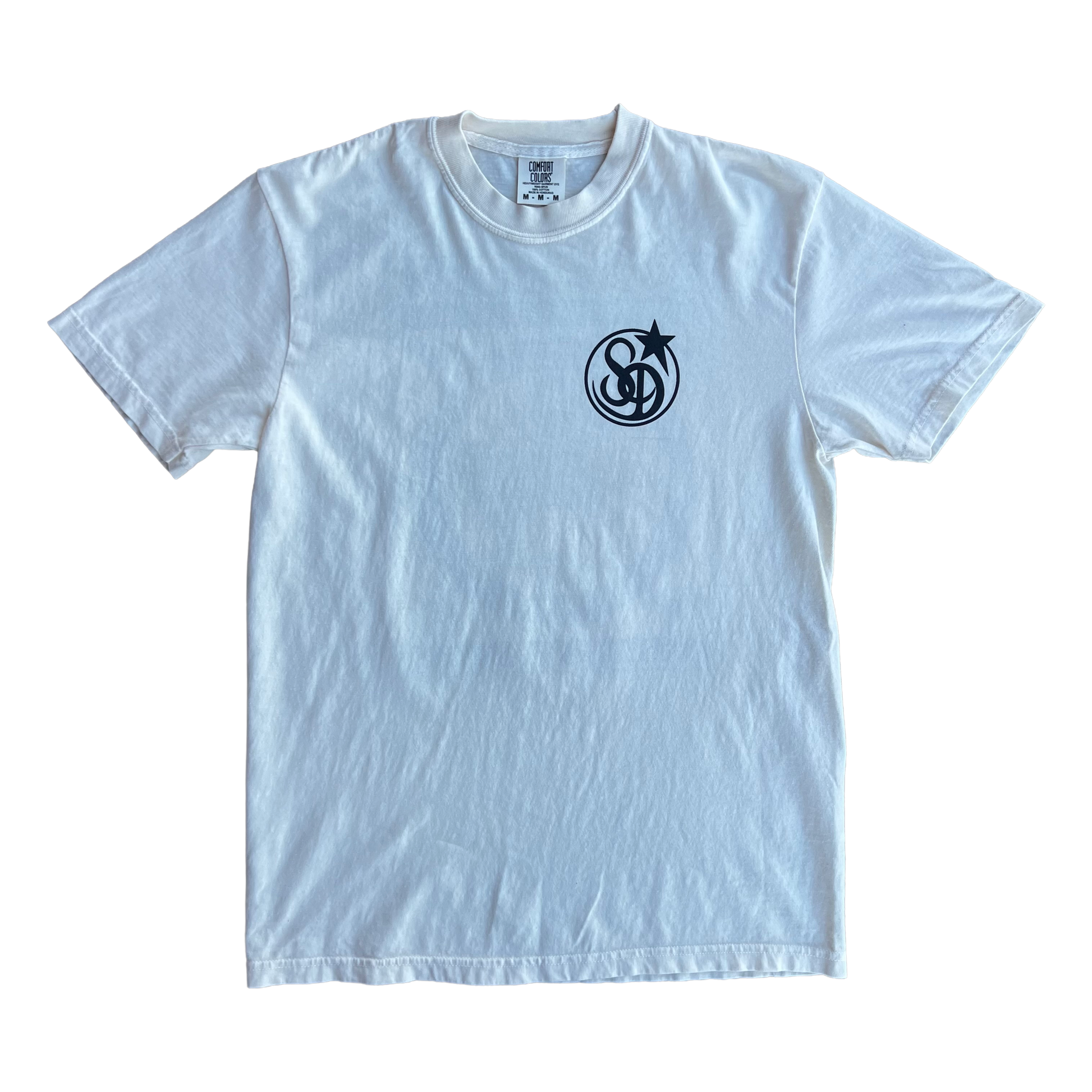 Stardust Skate Shop Race City Open 2026 Garment-Dyed Tee 049 Ivory / Black