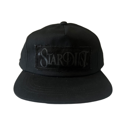 Stardust Patch Mash Ups Snapback Hat Wanderlust II 022 & Devil Man 018 Black / Black
