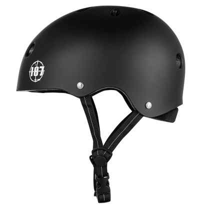 187 Killer Pads Low Pro Certified Skate Helmet Matte Black