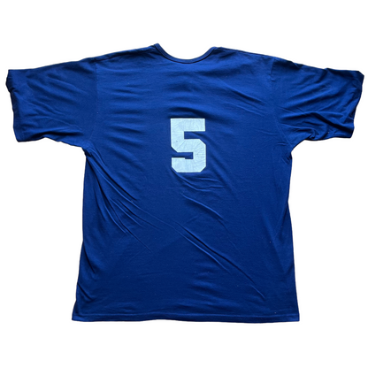 Vintage 1990s K of C Henley Tee - Large - Navy