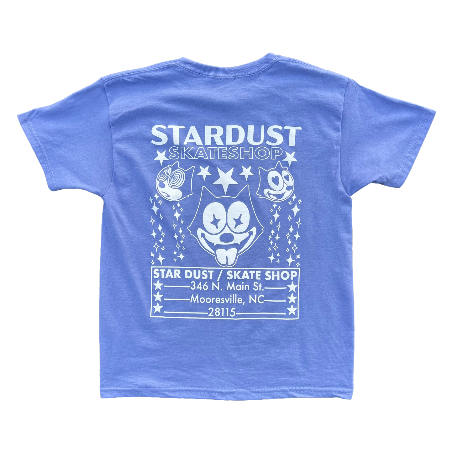 Stardust Skate Shop Felix Youth Tee 012 Violet / White