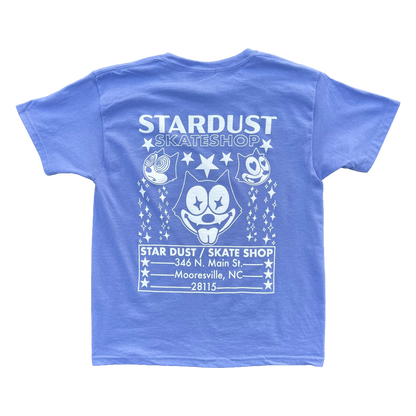 Stardust Skate Shop Felix Youth Tee 012 Violet / White