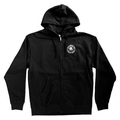 Stardust Skate Shop Felix Full Zip Up Hoody 012 Black / White