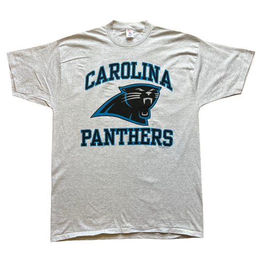 Vintage 1993 Carolina Panthers Tee - X-Large - Grey