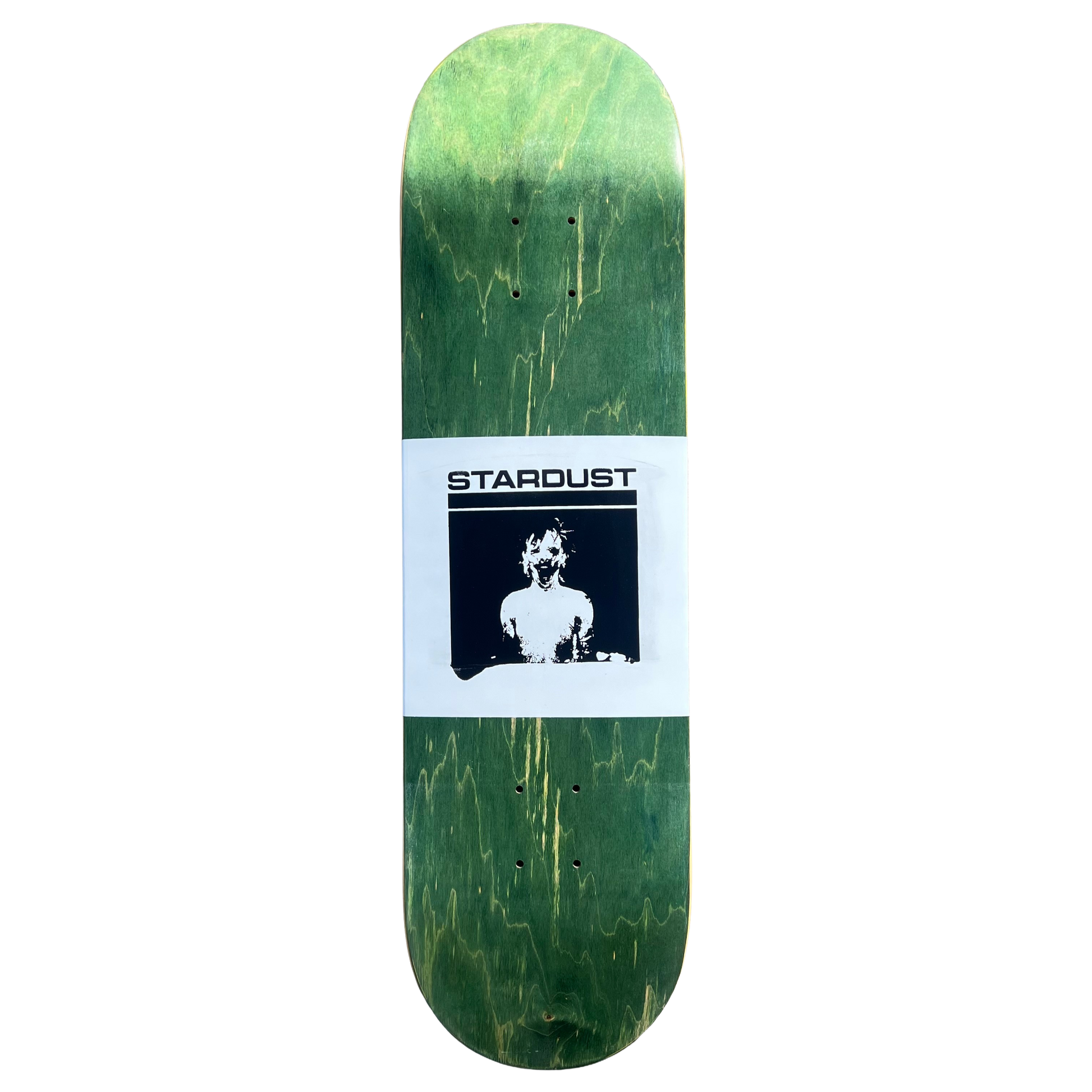 Stardust "Mask" Deck 023 8.375" Green Veneer / White / Matte Black (Standard Cut)