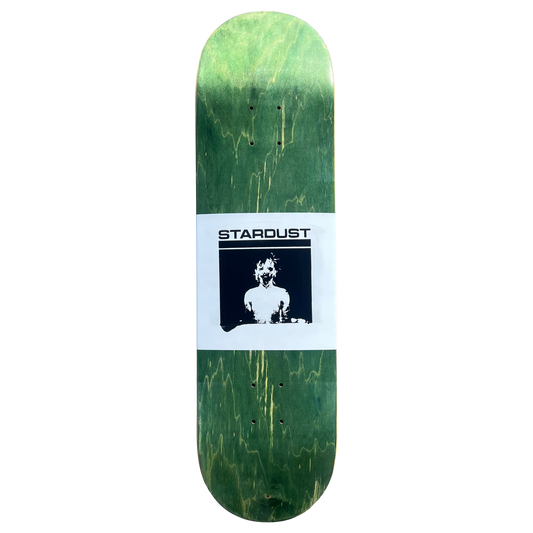 Stardust "Mask" Deck 023 8.375" Green Veneer / White / Matte Black (Standard Cut)