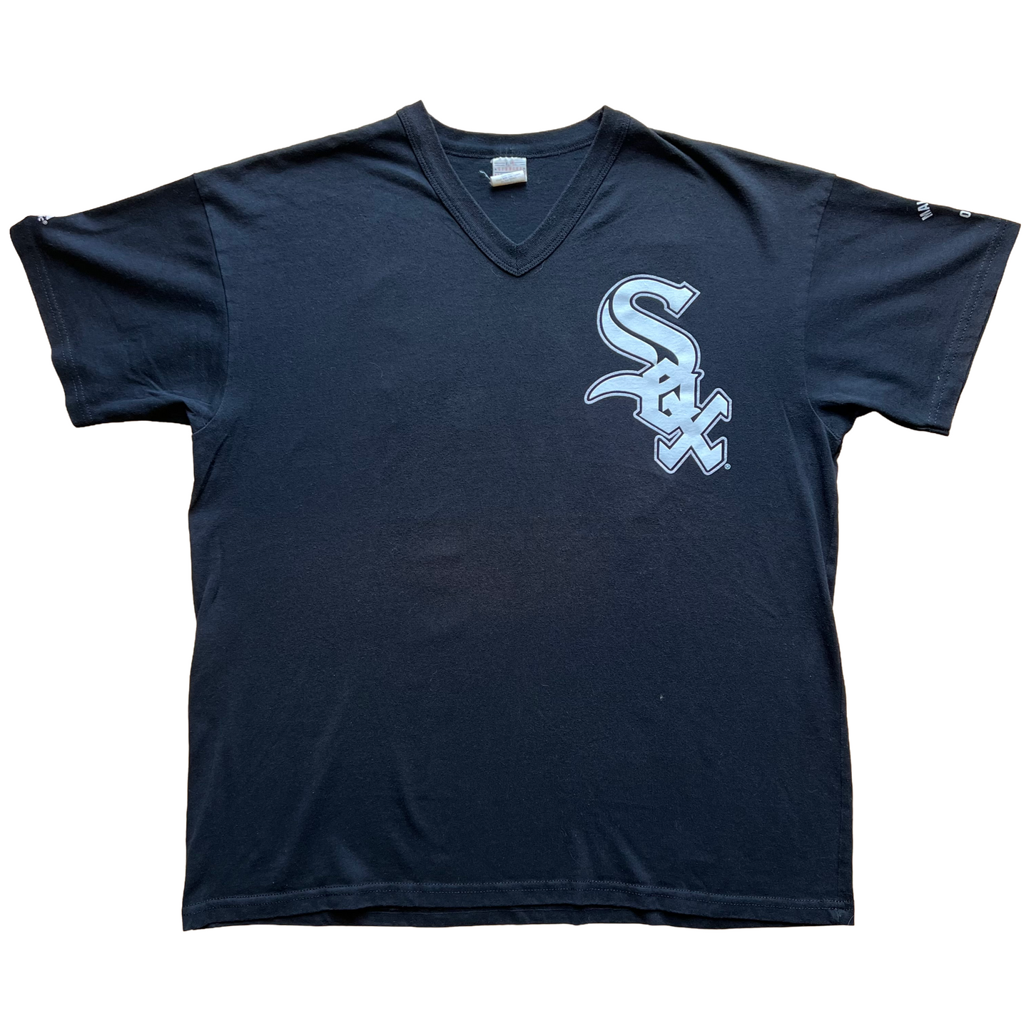 Vintage Sox V-Neck Jersey - X-Large - Black