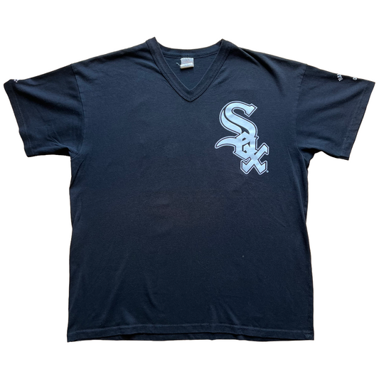 Vintage Sox V-Neck Jersey - X-Large - Black