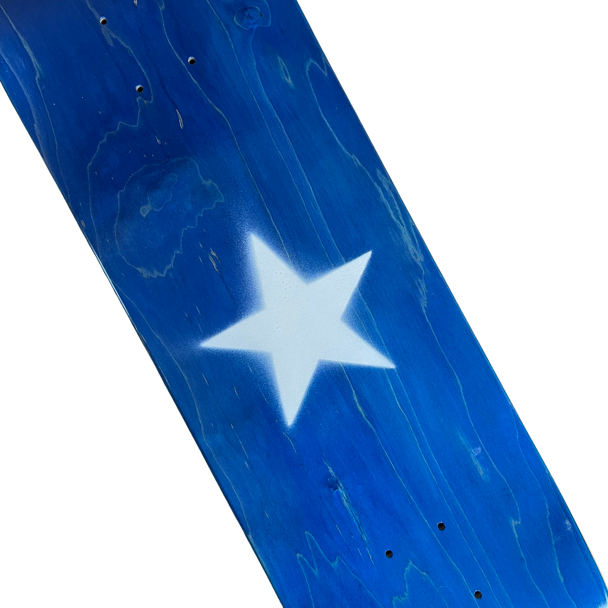 Stardust Matte White Star Deck 8.5" Navy Veneer