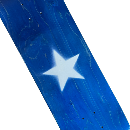 Stardust Matte White Star Deck 8.5" Navy Veneer