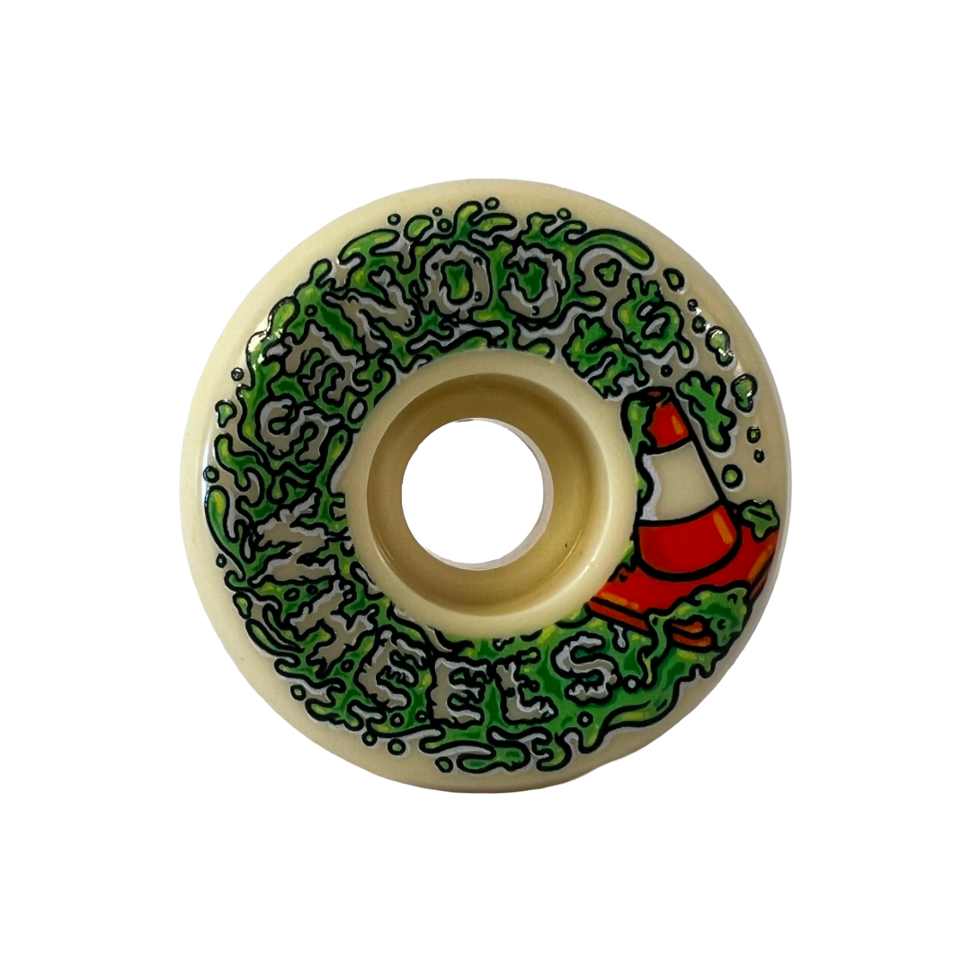 Cones Wheels Toxic Wheels 56mm 101a Demolition Pro Formula Conical Shape White