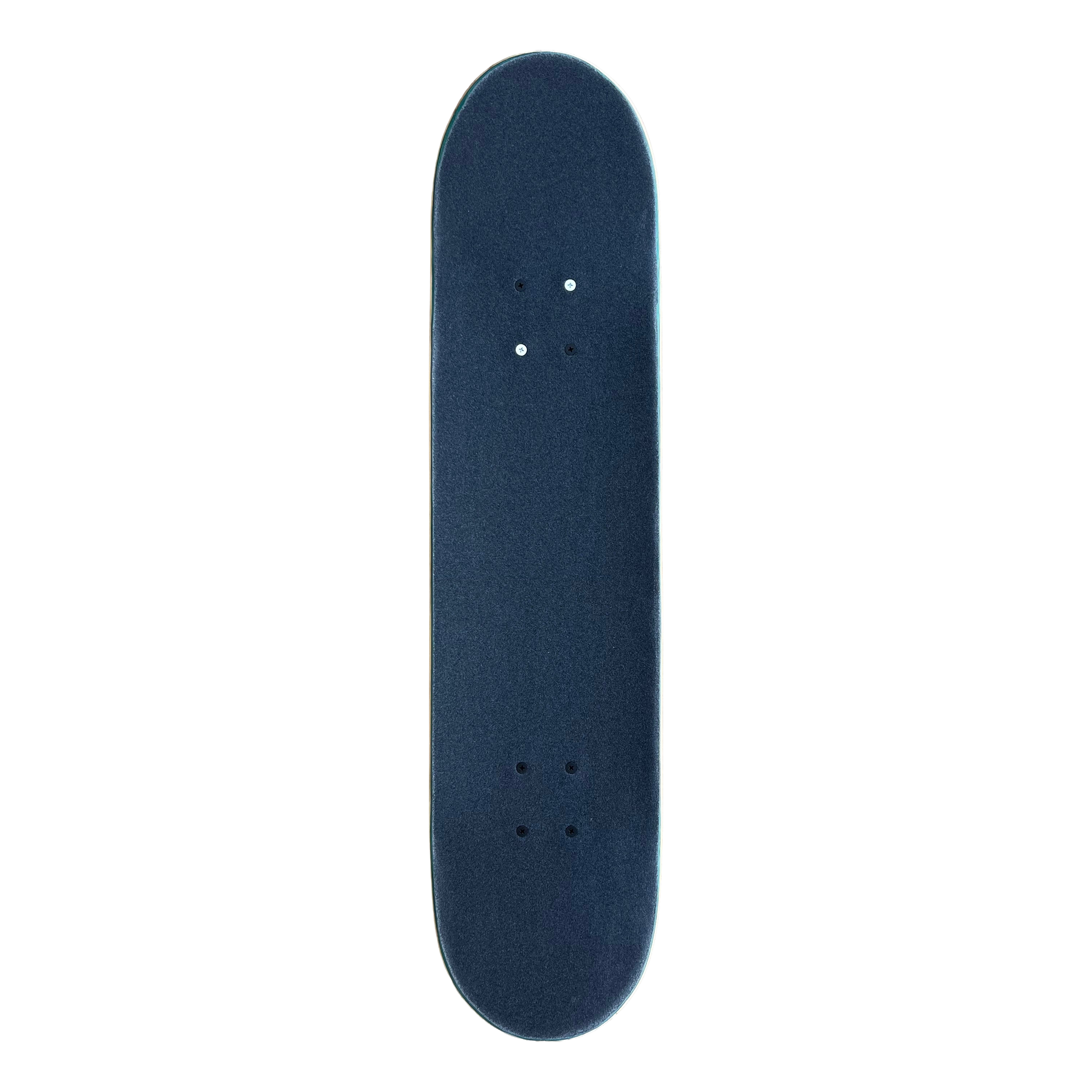 Stardust Skate Shop Tri-Bat Wanderlust Mid Size Pre-Built Complete Entry Level Skateboard 7.75" x 31.5" Blue Veneer / Satin Black / Bright Red