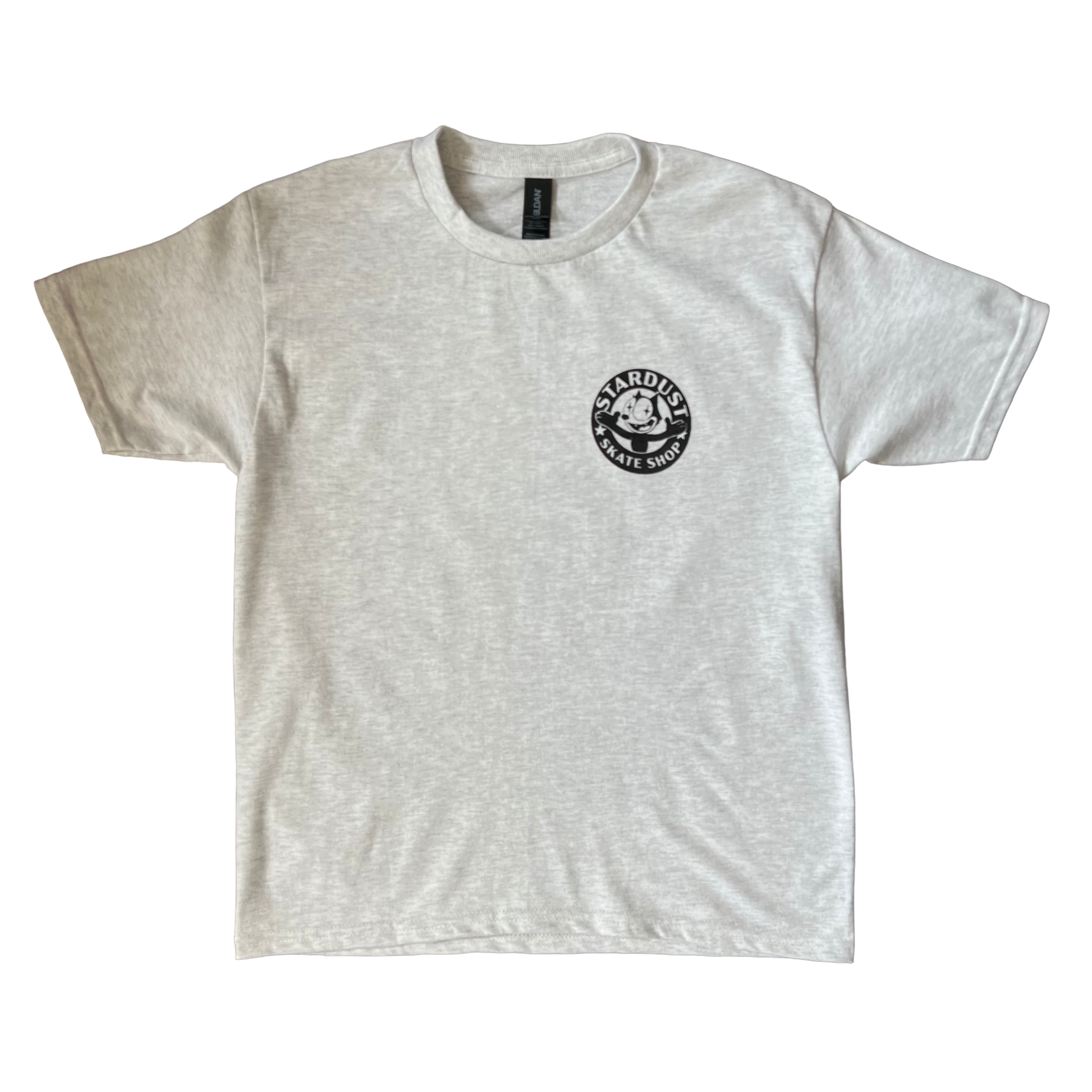 Stardust Skate Shop Felix Youth Tee 012 Ash Grey / Black