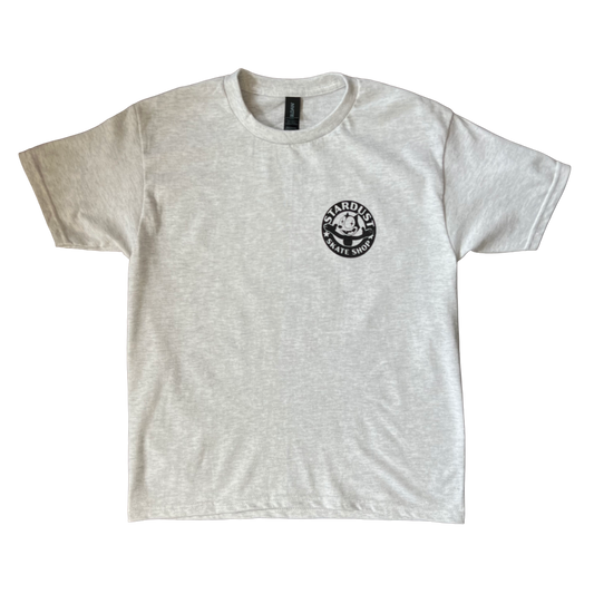 Stardust Skate Shop Felix Youth Tee 012 Ash Grey / Black